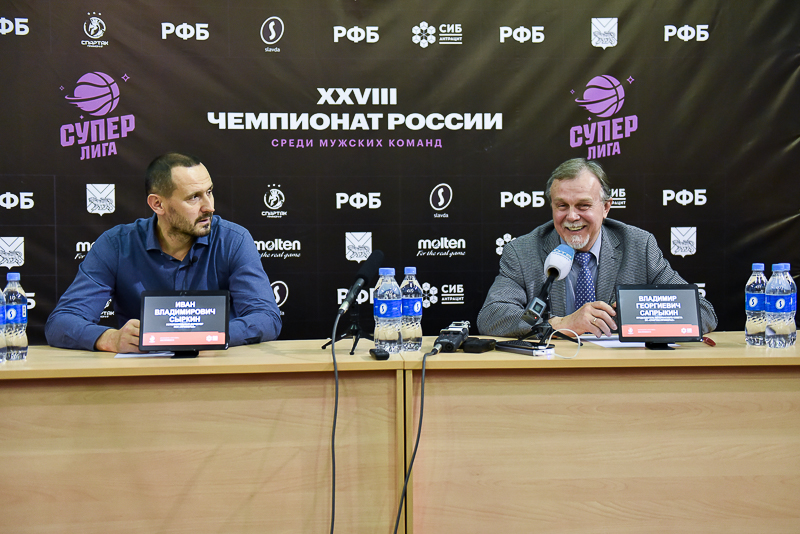 Пресс-конференция с участием Ивана Сыркина и Владимира Сапрыкина